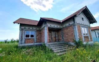 De vanzare casa semifinisata 3 camere, 608mp teren, Recea - Poză 1