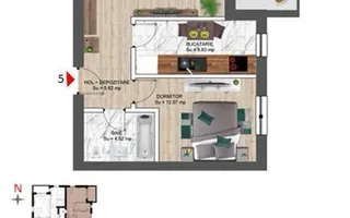 2 camere | Greenfield | Baneasa | Pipera | parcare inclusa - Poză 20
