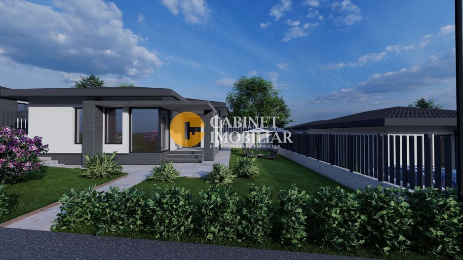 Casa Mediteraneana Visan Bucium PREMIUM 400mp teren 3 camere - Poză 1