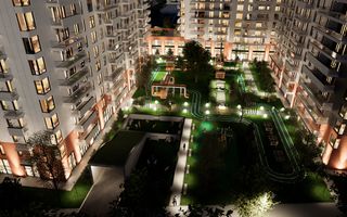 Apartament 3 camere spațios – Sky Light Residence, etaj 3 - Poză 1