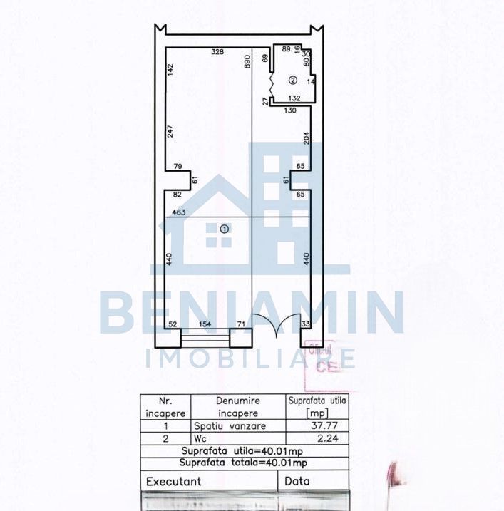 Spatiu comercial-De vanzare-Ultracentral-La Anaf-Vad Extraordinar - Schiță 5