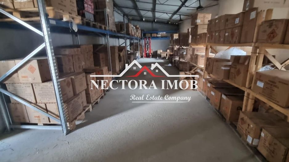 NECTORA IMOB-Hala 240 mp cu Teren 1.500 mp, Utilitati, Curte betonata - Poză 3