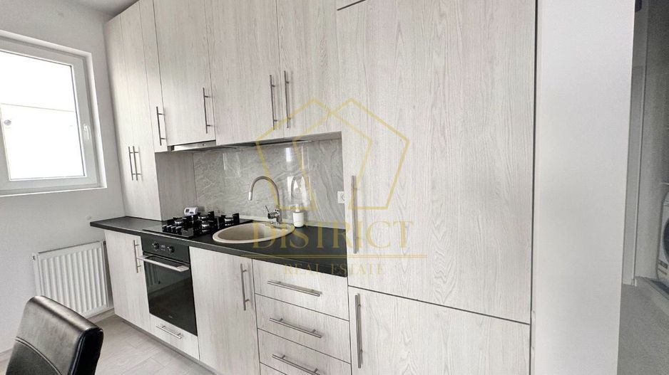Apartament cu 2 camere mobilat, la etaj intermediar in Giroc la asfalt. - Poză 5