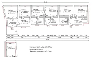 Oportunitate Pensiune+3 Apartamente 443 mp con.-Sighisoara Central - Poză 12