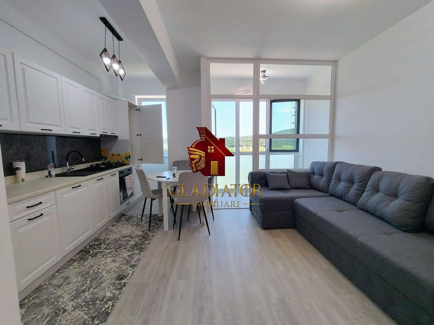 Cartier Visoianu - 2 camere, open-space, prima inchiriere, loc parcare - Poză 7