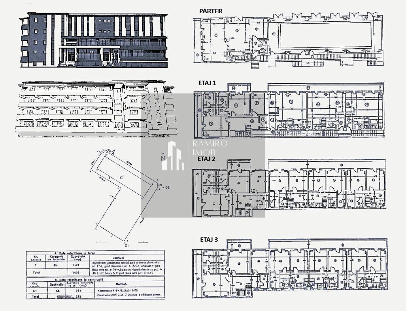 Cladire/ Spatiu Birouri 2100mp construiti Teren1600mp -Parcul Crangasi - Poză 2