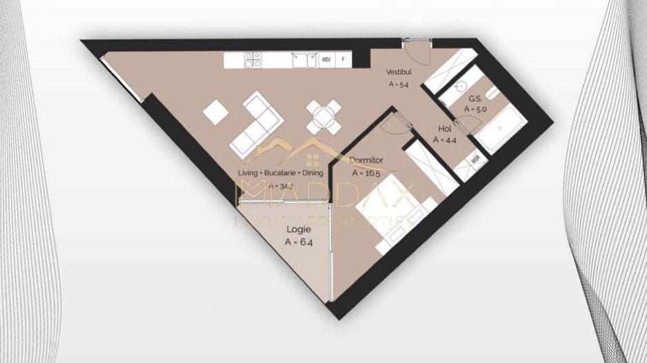 Proiect rezidențial // Apartamente 1-5 camere // Finalizare 2026 - Poză 40