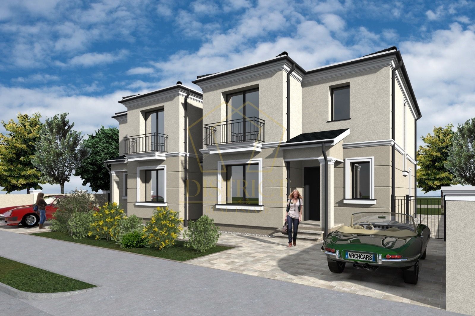 Duplex modern cu 5 camere despartit prin camera tehnica I Mosnita Noua - Poză 6