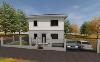 Casa individuala noua cu teren generos in Sura Mare - Sibiu - Poză 1