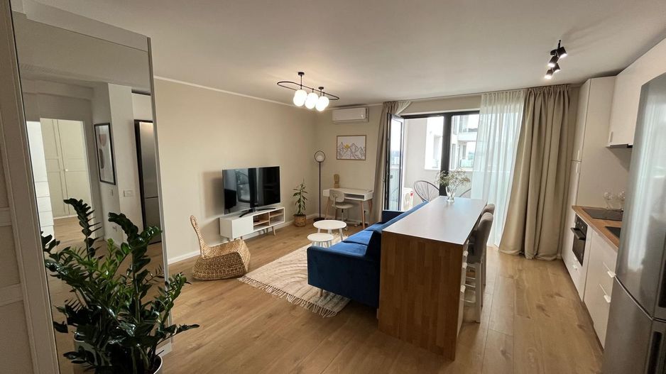 Apartament mobilat 2 camere superb cu terasa | Core Timpuri Noi - Poză 6