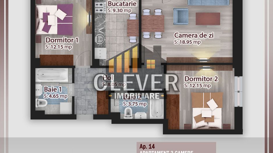 Apartament 3 camere Theodor Pallady-500m Statie STB - Poză 2