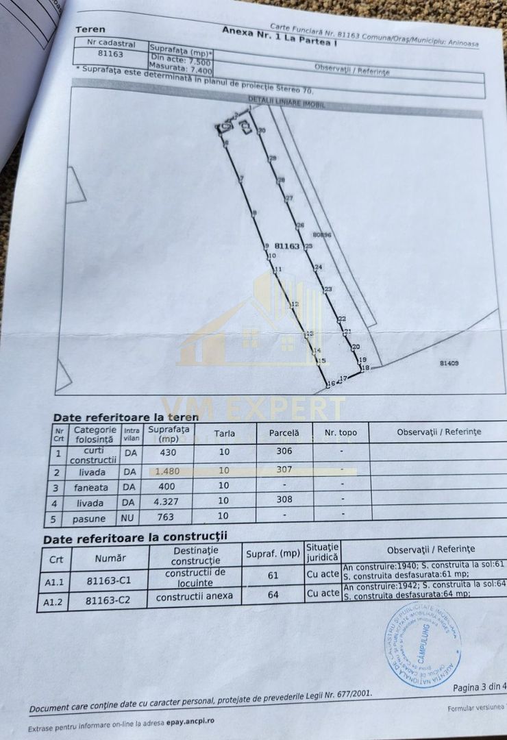CASA 2 CAMERE, TEREN 7500 MP, SLANIC, ARGES - Poză 8
