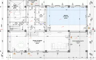 Casa cu piscina interioara si priveliste catre Cetatea Cisnadioarei - Schiță 27