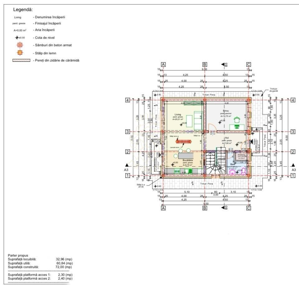 Casa Moderna 5 camere 120 mp-teren 300 mp-2 balcoane-Zona Centura - Poză 4