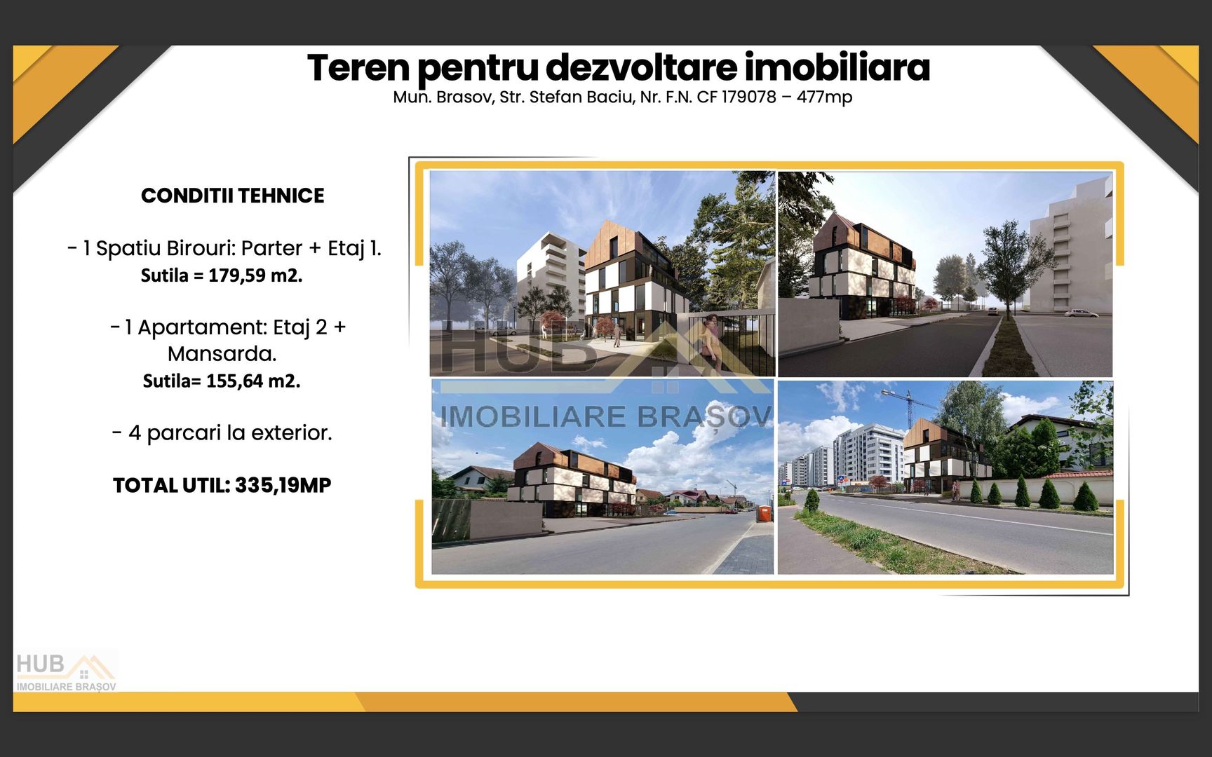 Teren cu Autorizatie Emisa | Comercial + Rezidential - Poză 8