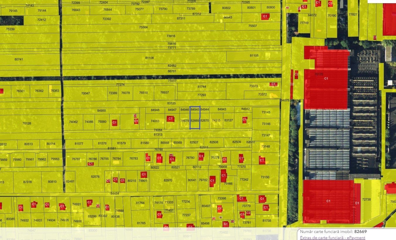 Teren 700 mp, str. Ioan Adam, zona Moara Grecilor - Silver Mall; - Poză 1