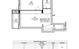 Dezvoltator | Apartament 2 Camere | 47 mp | Parcare Zona Eroilor - Poză 11
