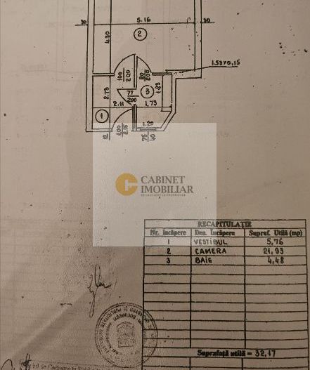 Garsoniera | Universitate - Coltei  -Sf Gheorghe | Etaj 2/4 - Poză 11
