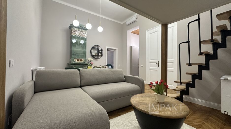 Apartament lux cu mezanin, aproape de centrul Clujului - Poză 1