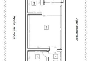 Garsonieră modernă, mobilată complet – cartier Astra - Poză 12