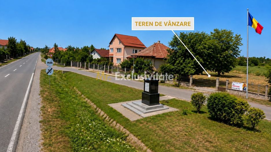 Teren intravilan de vânzare – Doba - Poză 9