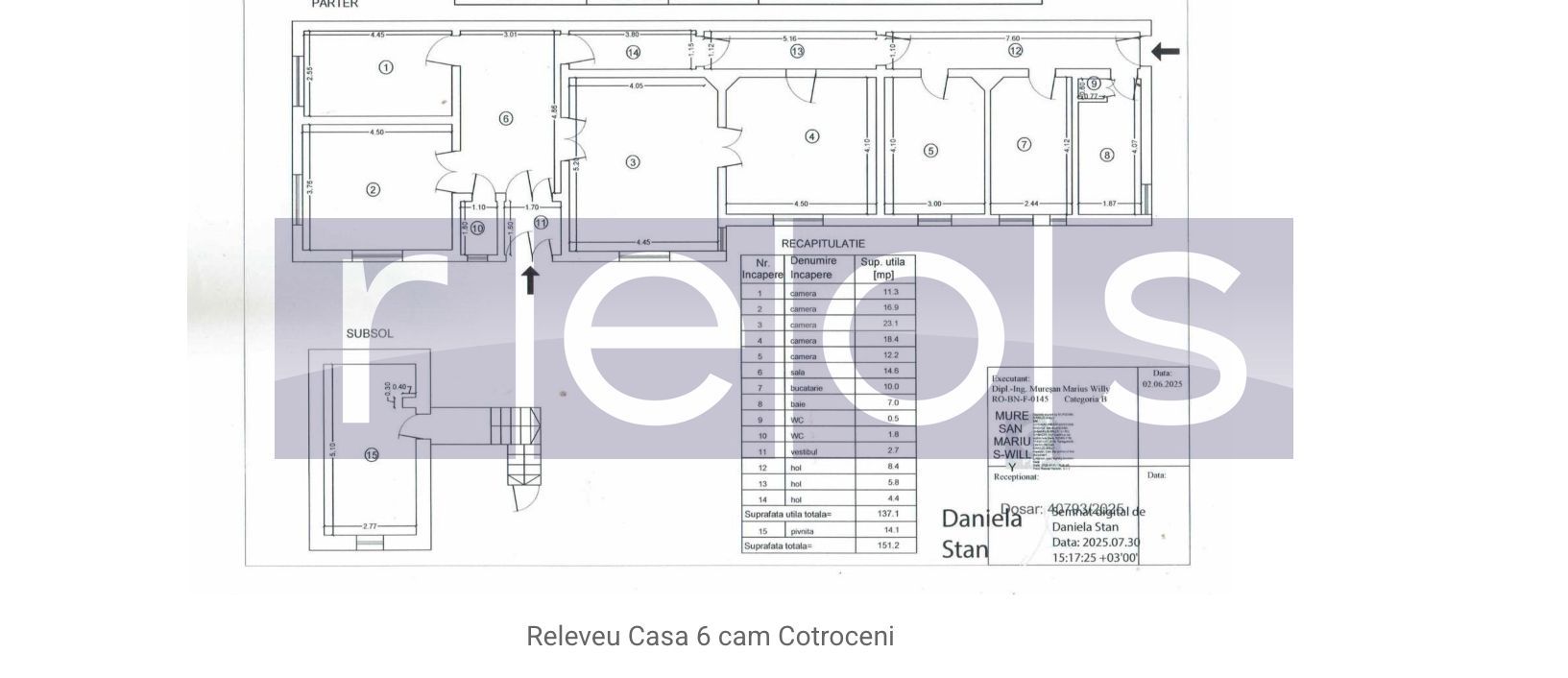 DE VANZARE CASA 6 CAMERE, CURTE SI CONSTRUCTIE SECUNDARA | COTROCENI - Poză 37