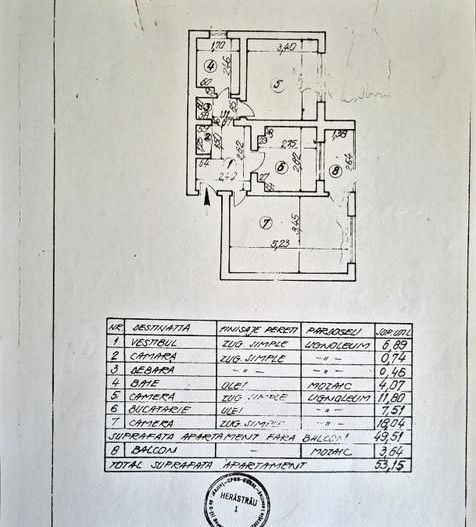 Apartament 2 camere de vânzare, Aviatiei, etaj 3/4, loc parcare inclus - Poză 13