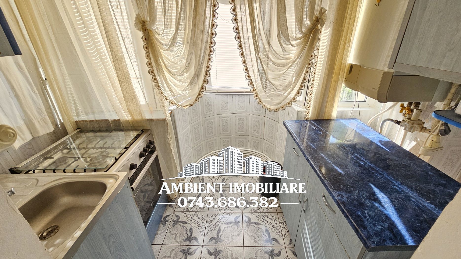 Apartament cu 2 camere, ETAJ 2, mobilat și utilat, VASLUI - zona CARTIER; - Poză 12
