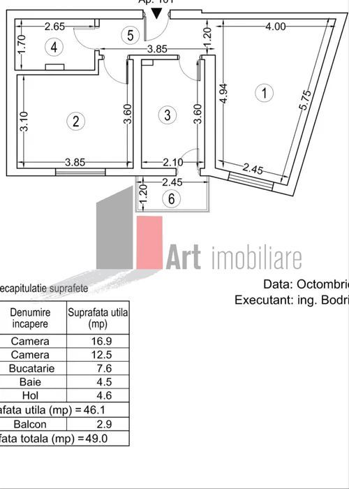 Vanzare apartament 2 camere Politehnica-Grozavesti - Poză 7