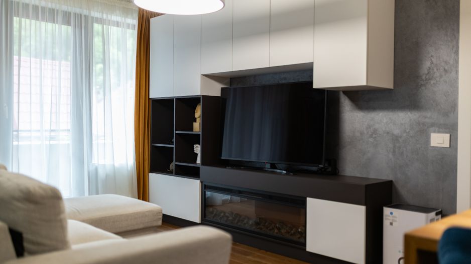Apartament 2 camere mobilat complet, parcare subterana Schei - Poză 8