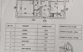 Unirii - Zepter I 3 camere- decomandat I Etaj 2 I 1991 - Poză 36