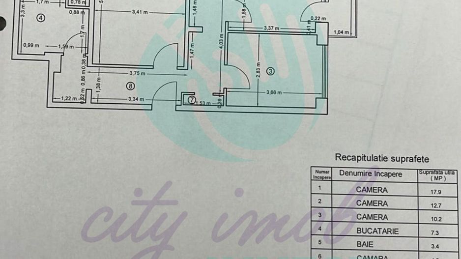 3 camere " LA CHEIE" cu vedere catre Parcul Plumbuita - Poză 20