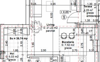 Bloc NOU. Disponibil imediat. Strada asfaltata - Schiță 7