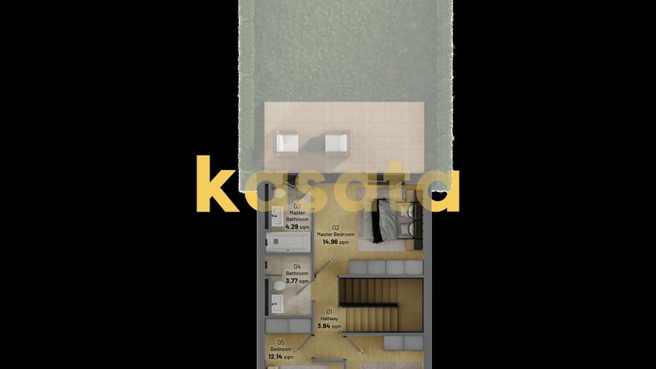 Vila Stefanestii de Jos I 4 camere I 101 utili I Duplex - Poză 5