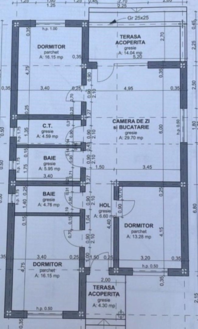 Casa noua cu fotovoltaice, parter 4 camere, Santandrei, Bihor, VANZARE - Poză 16