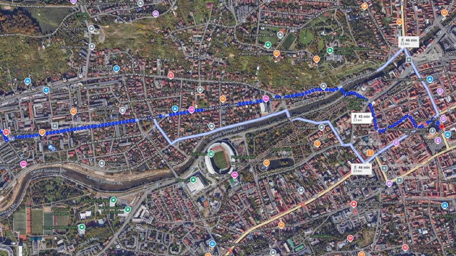 | Apartament cu 2 camere | Decomandat | Cartierul Grigorescu | Zona linistita | - Poză 14