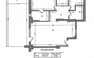 Herastrau | Apartament 3 camere + Garsoniera  | Curte intima | 2 Parcari + Boxa - Schiță 45