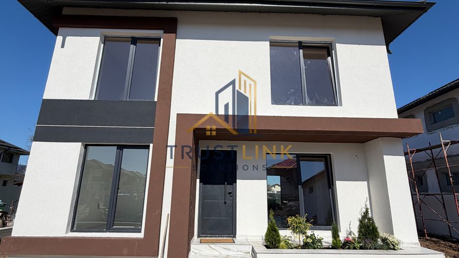 Casă individuală modernă de vânzare Berceni 4 camere 290 mp curte - Poză 3