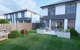 Casa tip duplex | 4 camere | 3 bai | zona Trifoiului Selimbar | - Poză 13