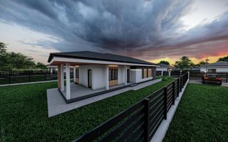 CASA INDIVIDUALA PLAN PARTER - 128 MP - VOROVESTI - Poză 3