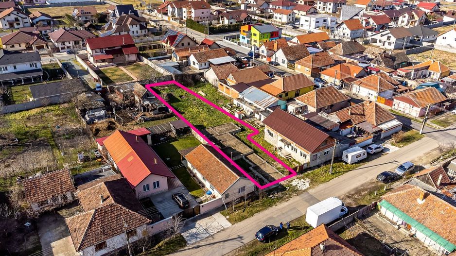 Teren intravilan cu proiect și fundație casă - Poză 2