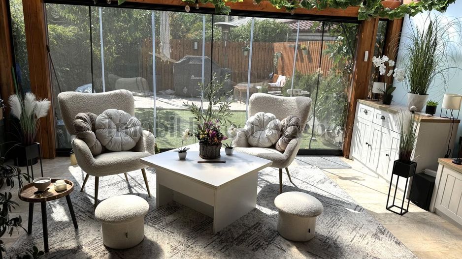 Duplex P+1+M cu grădină proprie, terasă și acces la piscină. - Poză 25