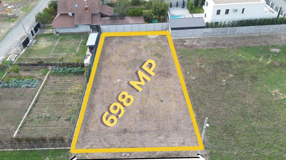Teren Intravilan 698mp | SAD | Ghiroda | COM 0% - Poză 1