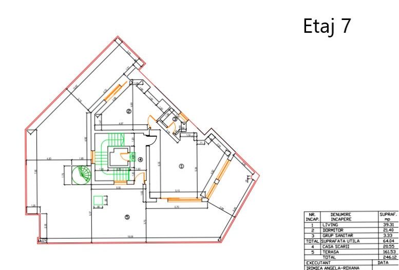 Cladire de birouri | Barbu Vacarescu | Parcul Verdi | - Schiță 6