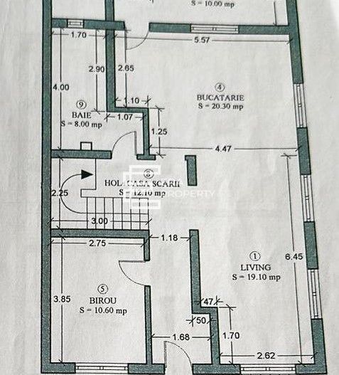 Duplex  5 camere -185 mp utili- pivnita - Selimbar - Schiță 12