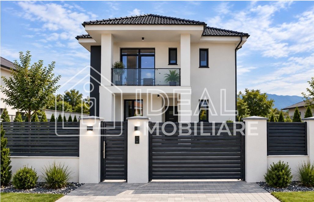 Casă individuală modernă în Șelimbăr – Predare la alb sau la cheie – - Poză 1