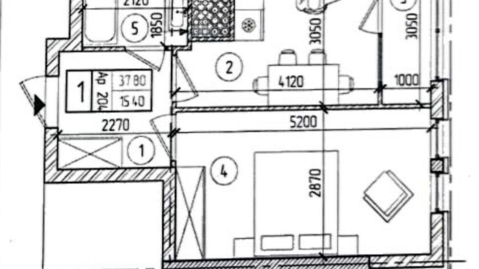 Vânzare, apartament, 1 cameră, strada Dimineții, Botanica - Poză 3