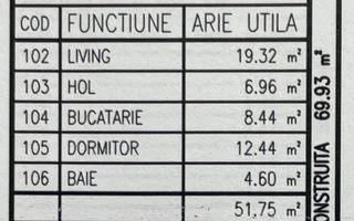 Apartament 2 camere, bloc nou, P+3, Ap.05, et.1, Bl.6 - CP2462206 - Poză 7
