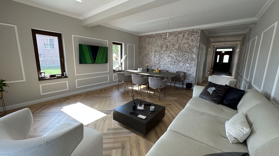 Duplex despartit prin spatiu tehnic  - teren 500mp - Poză 5