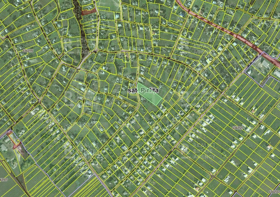 Vânzare, teren pentru construcții, 4 ari, satul Pîrliţa, Făleşti. - Poză 3